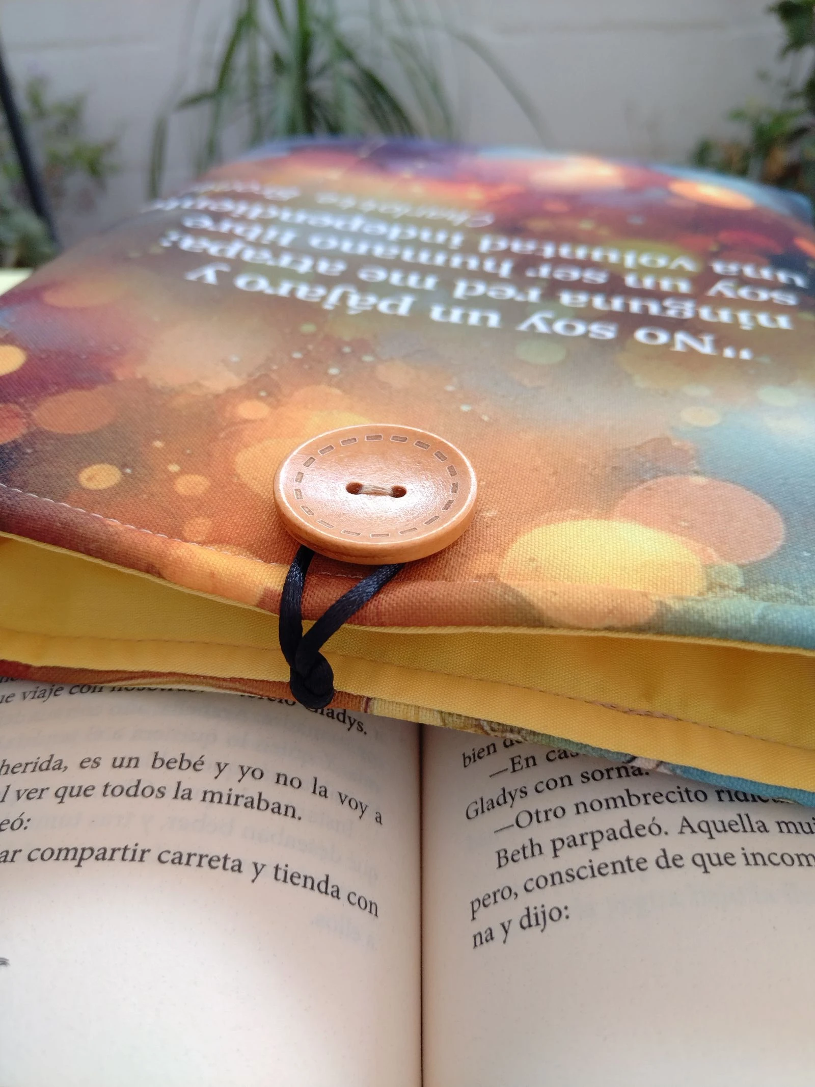 Célula literária acolchoada Design Fada com frase – photo 3